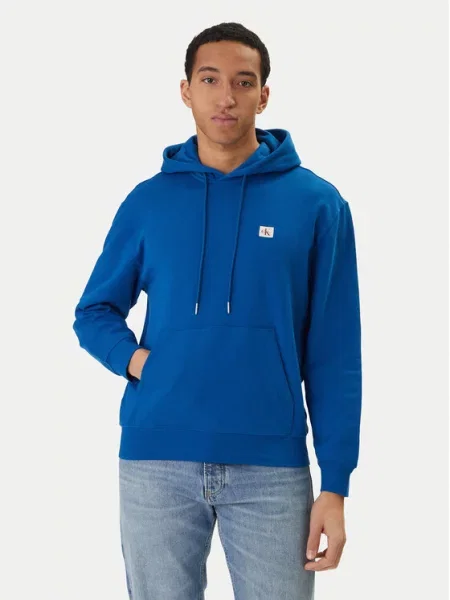Mikina Calvin Klein Jeans modrá