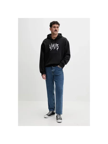 Bluza z kapturem Vans z kapturem czarna