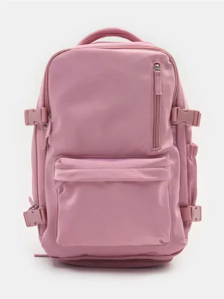 Дорожній рюкзак пильно-рожевий рожевий
