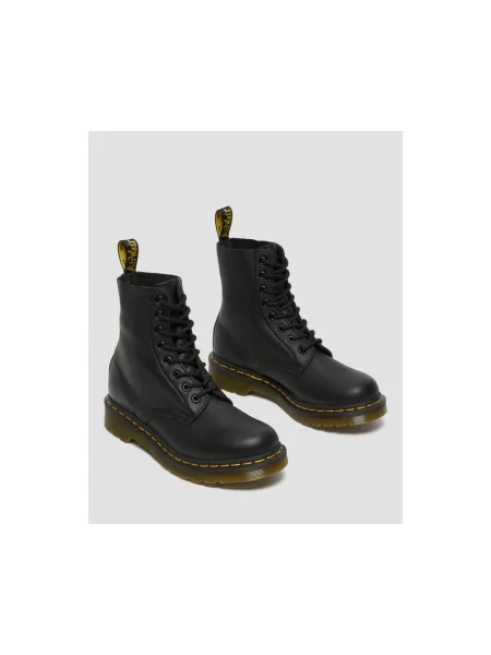 Botki Dr. Martens skórzane czarne