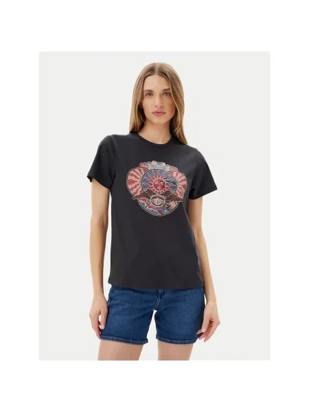 Wrangler T-shirt Graphic crna