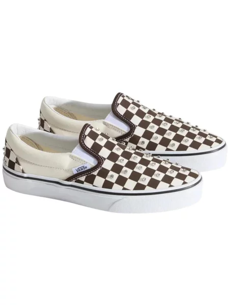 Slip on klasické tenisky Vans hnedá