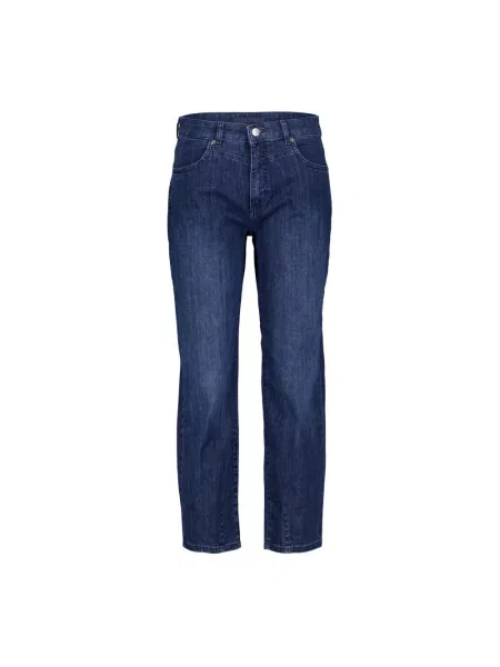 MAC Jeansy Kobieta Bobbie Jeansy o prostym krojuy niebieski