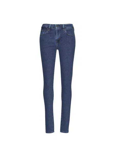 Skinny fit kavbojke Levi's® z visokim pasom modra