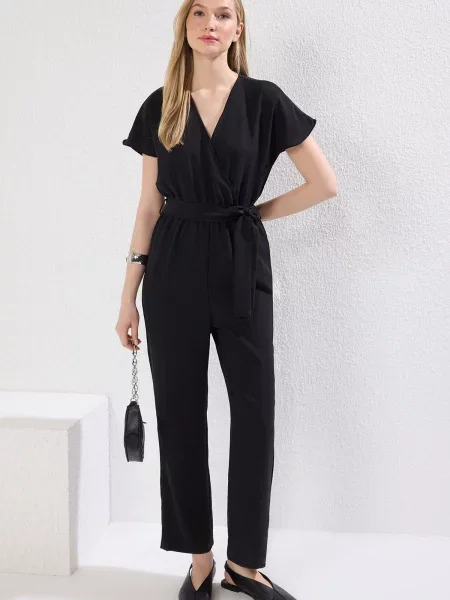 Salopetă Trendyol negru