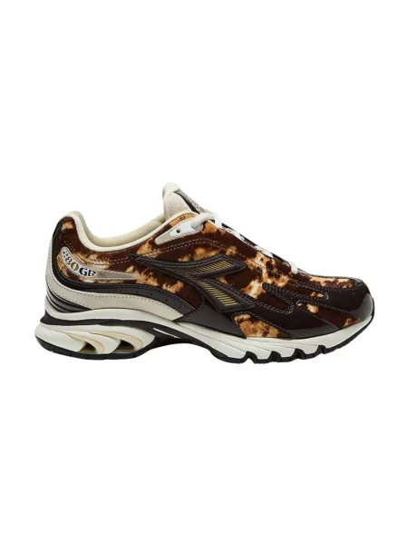 Sneakersy Diadora skórzane brązowe