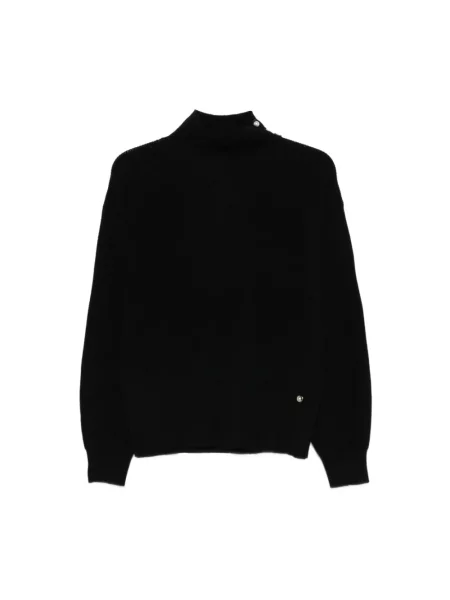 Sweter Liu Jo z kaszmiru czarny