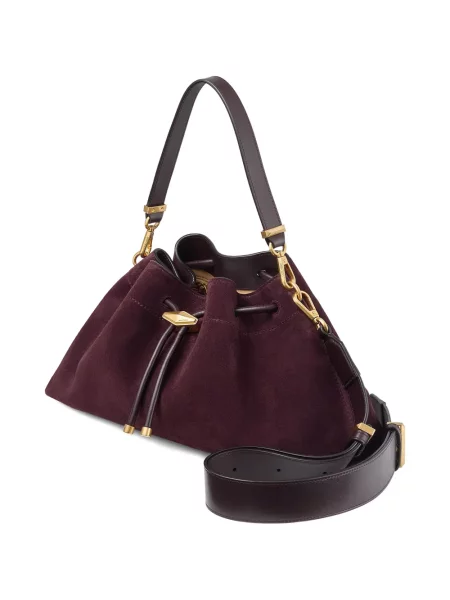 Geantă bucket Jimmy Choo violet