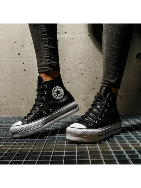 Кецове Converse Chuck Taylor All Star Lift Clean Hi черен