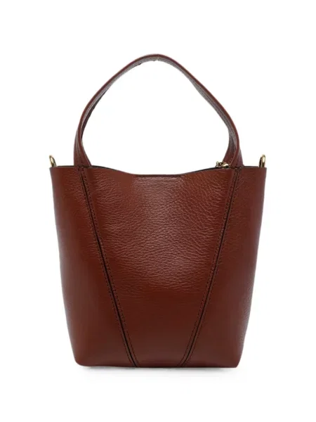 Geantă Chloé din piele maro
