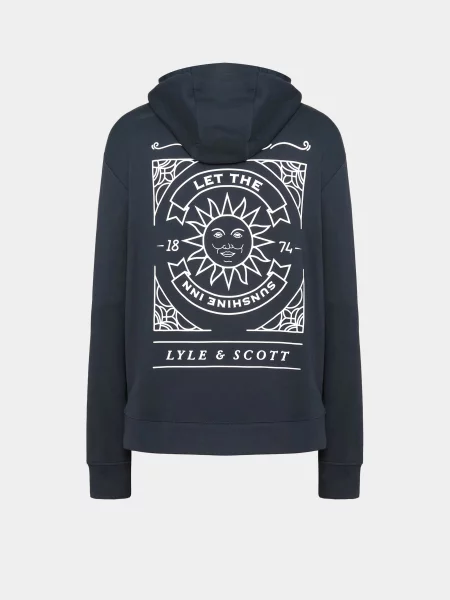 Худі Lyle & Scott синій