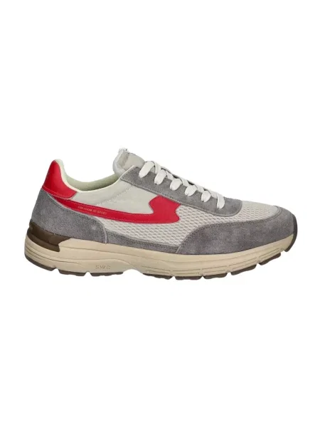 Sneakersy S.w.c Stepney Workers Club zamszowe szare