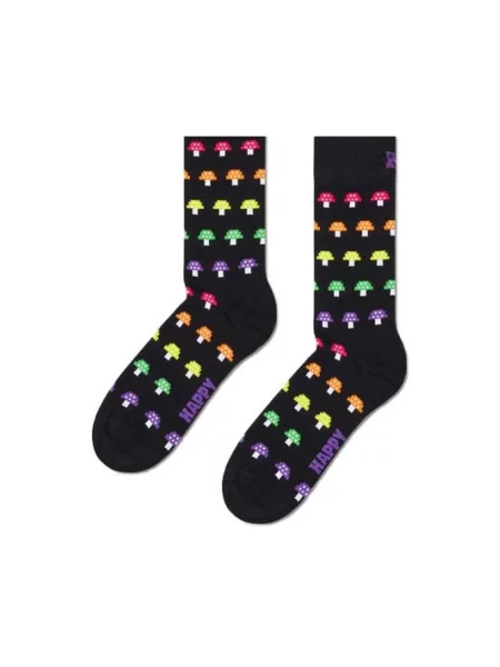 Csíkos alsó Happy Socks fekete