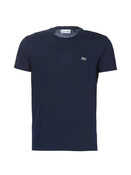 Lacoste Majica Mornarsko Regular Fit modra