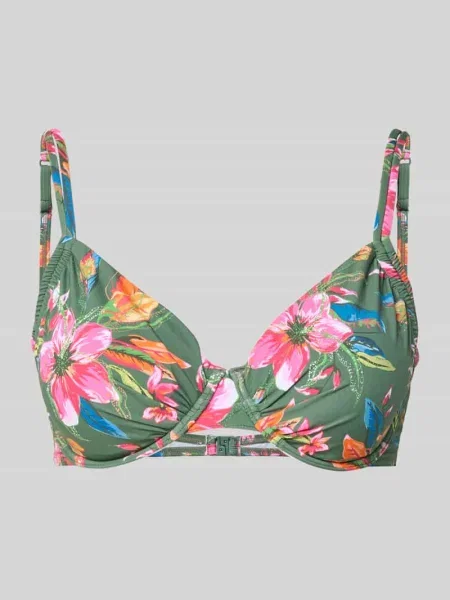 PLUS SIZE góra od bikini we wzór na całej powierzchni model Malia' Lascana