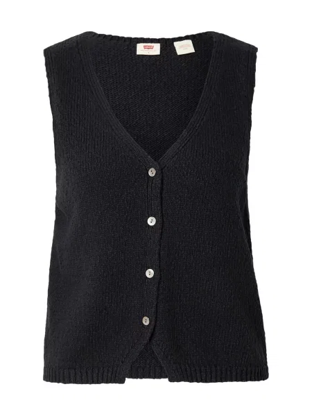 LEVI'S ® Vestă tricotată Helen Mini Boucle Vest' negru