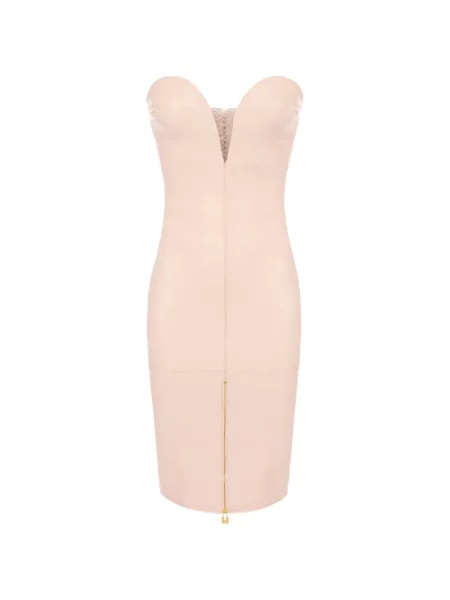 Gât în formă de inimă rochie Elisabetta Franchi roz
