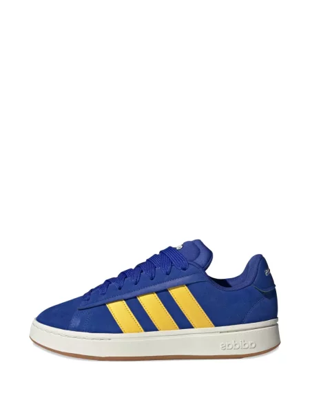 Galaxie sneakerși Adidas Lite Racer cu platformă cu picior lat albastru