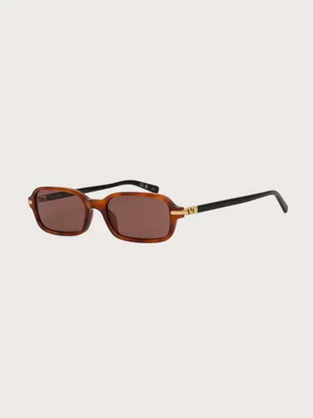 Valentino Eyewear okulary przeciwsłoneczne pomarańczowe
