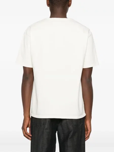 Tricou Rhude cu imagine alb
