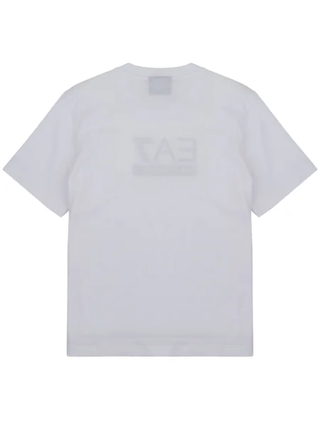 Tricou copii Emporio Armani Ea7 alb