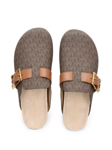 Papuci Michael Michael Kors cu imagine alb