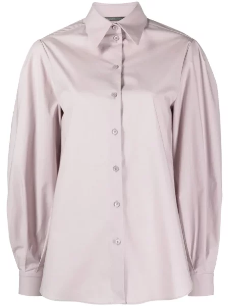 Cămașă Alberta Ferretti violet