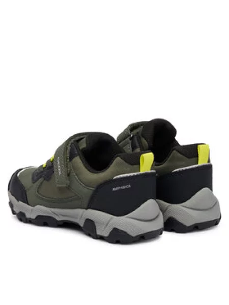 Geox Sneakersy J Magnetar Boy B Abx S Tmavo zelená