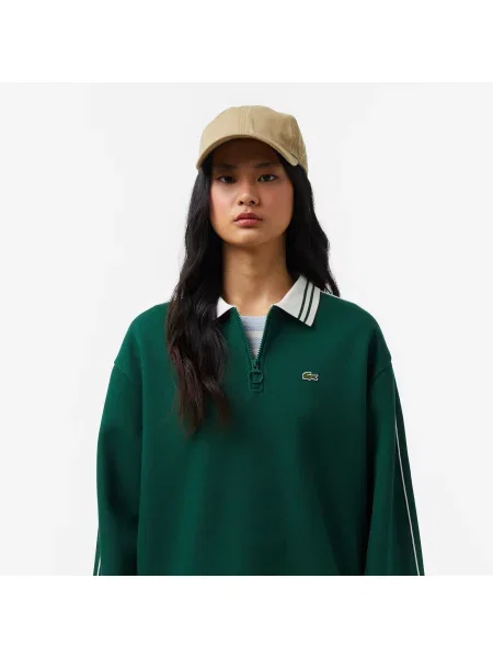 Lacoste Bluza O Luźnym Kroju zielony