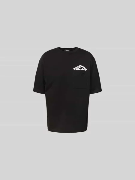 T-Shirt schwarz Dsquared2 czarna
