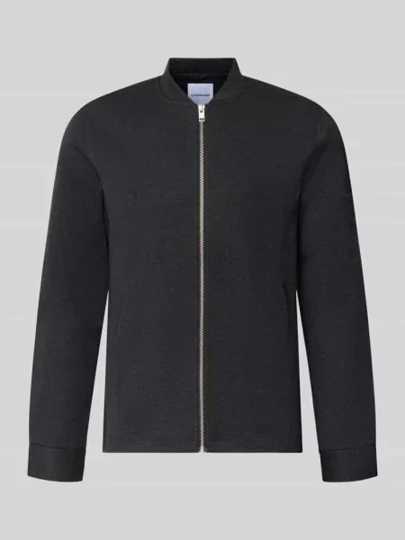 Bluza rozpinana o kroju slim fit ze stójką Lindbergh