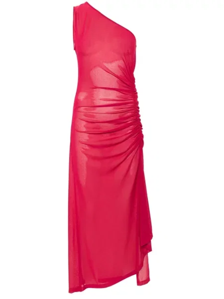 Rochie Givenchy cu un umăr gol de costum roz