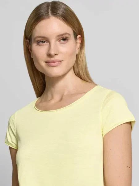 T-shirt o kroju regular fit z czystej bawełny Tom Tailor