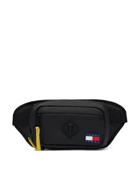 Tommy Jeans Torbica za okrog pasu﻿ Tjm Daily Elevated Bumbag črna