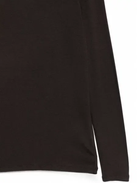 Lung tricou Majestic Filatures maro