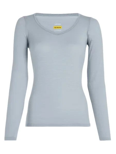 ICEBREAKER Tricou funcțional Siren deschis albastru