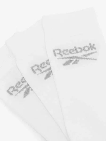 Dlouhé ponožky Reebok bílé
