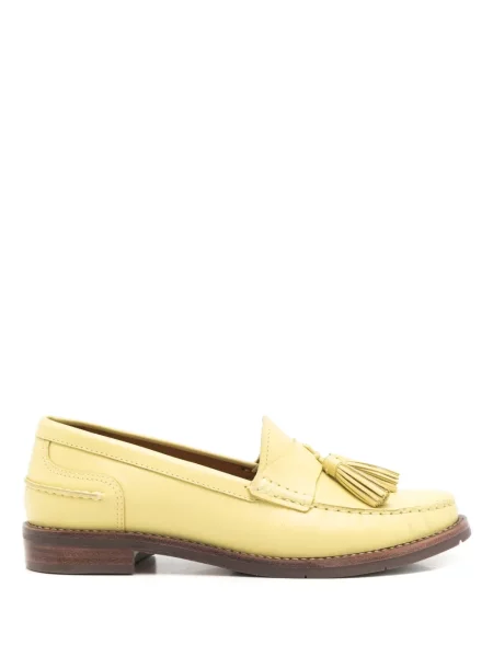 Pantofi loafer Sarah Chofakian din piele galben