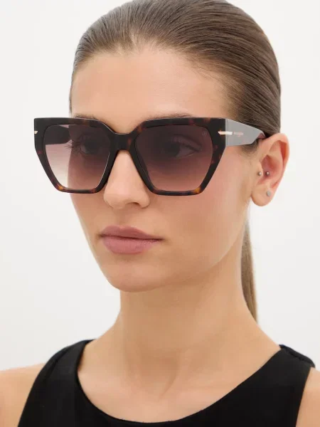 Victoria Beckham ochelari de soare pentru femei maro