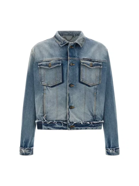 Kurtka jeansowa Maison Margiela niebieska