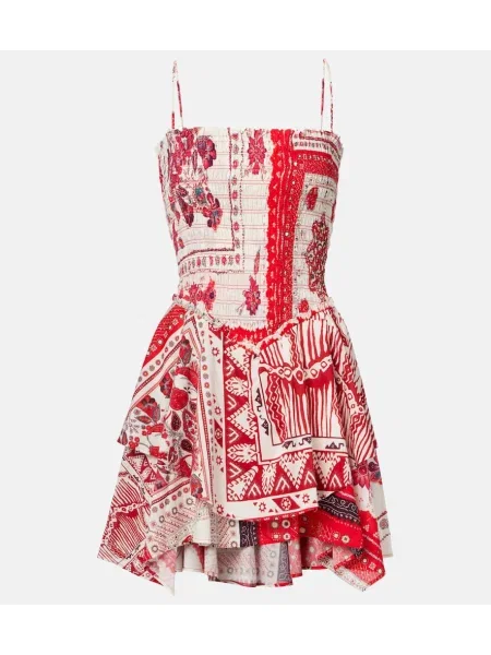 Rochie Marant Etoile cu imagine roșu