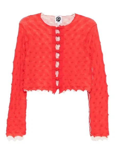 Cardigan Yanyan Knits roșu