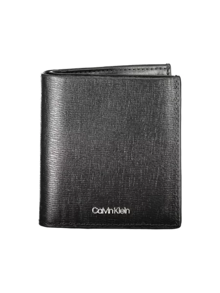 Portfel Calvin Klein skórzany czarny