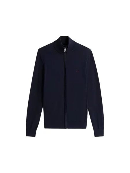Tommy Hilfiger sweter granatowy