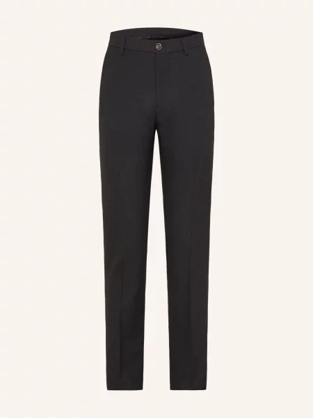 Etro Kalhoty Do Obleku Slim Fit Z Žakáru black černé