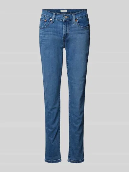 Jeansy o kroju slim fit z 5 Levi's® 300 błękitne