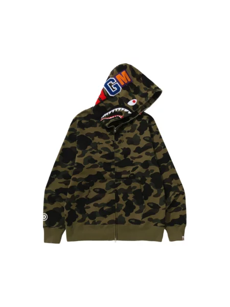 Bluza z kapturem A Bathing Ape® zielona