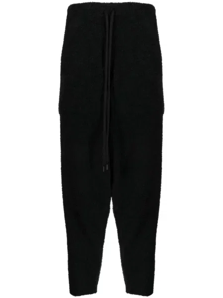 Флийс панталон Mastermind World с принт черно