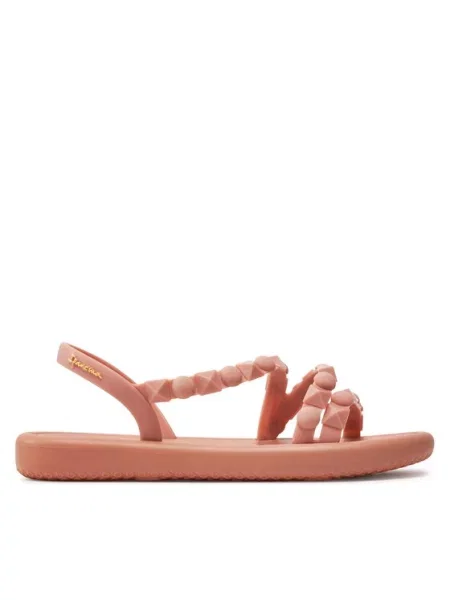 Треккинговые сандалии Ipanema без каблука желтые