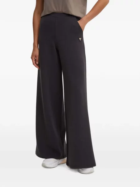 Pantaloni Guess cu autograf gri